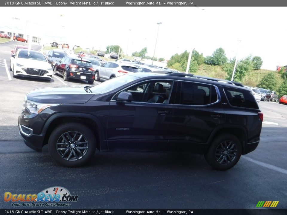 2018 GMC Acadia SLT AWD Ebony Twilight Metallic / Jet Black Photo #6
