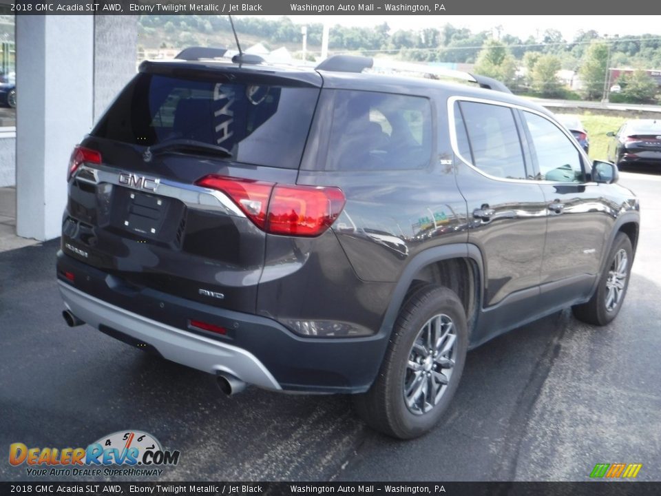 2018 GMC Acadia SLT AWD Ebony Twilight Metallic / Jet Black Photo #9