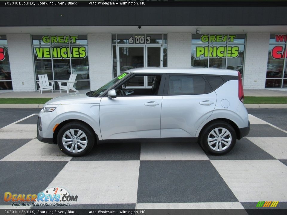 2020 Kia Soul LX Sparkling Silver / Black Photo #1