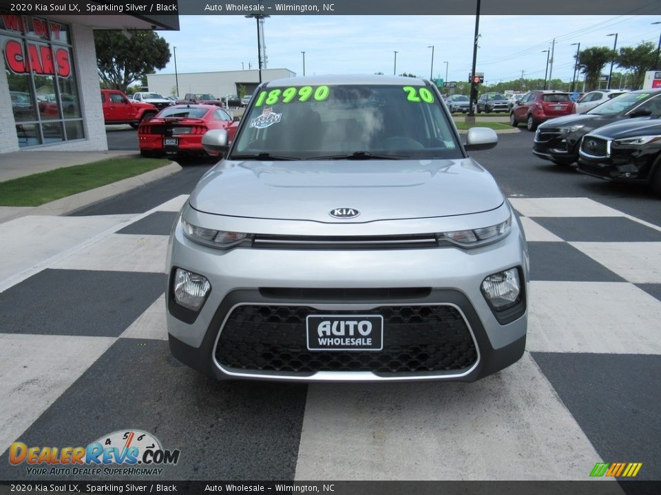 2020 Kia Soul LX Sparkling Silver / Black Photo #2