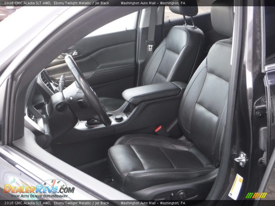 2018 GMC Acadia SLT AWD Ebony Twilight Metallic / Jet Black Photo #12
