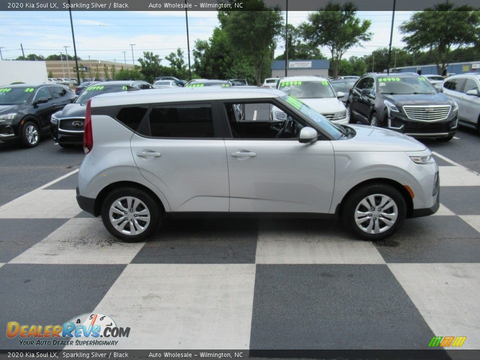 2020 Kia Soul LX Sparkling Silver / Black Photo #3