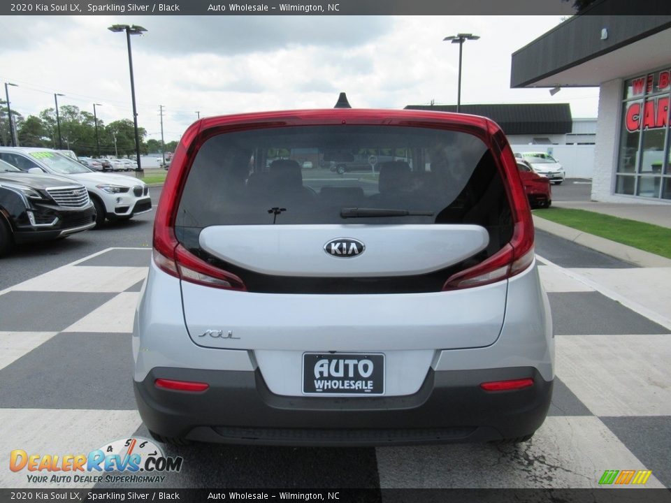 2020 Kia Soul LX Sparkling Silver / Black Photo #4