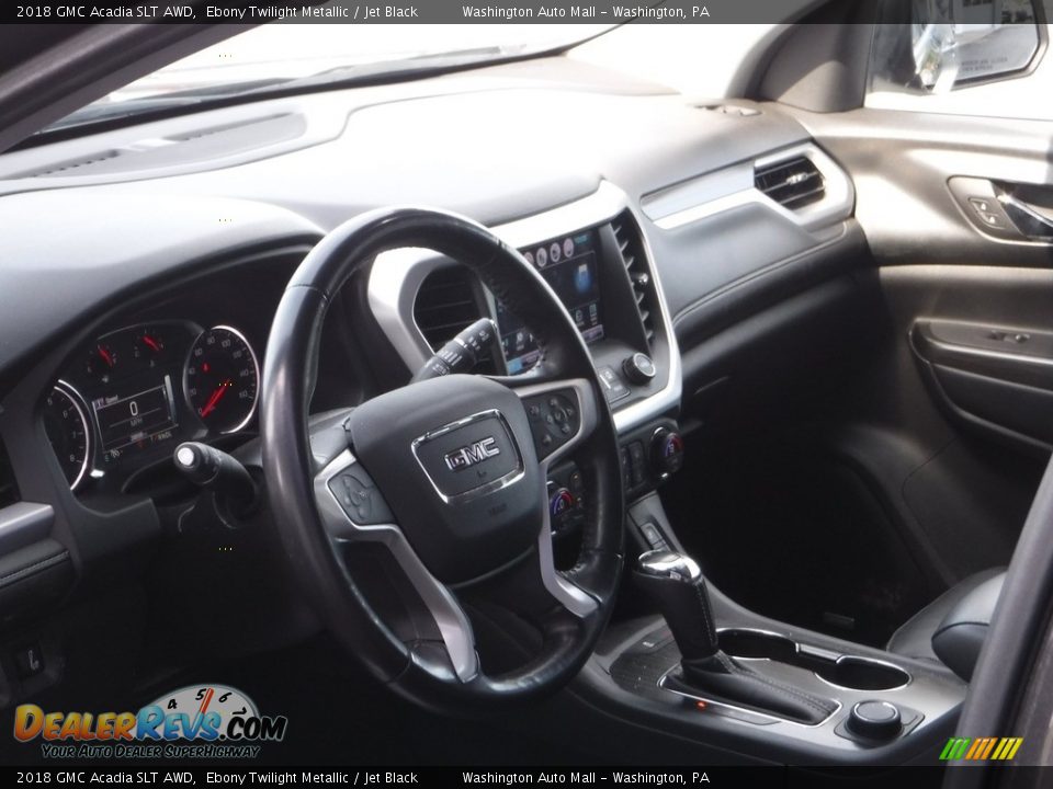 2018 GMC Acadia SLT AWD Ebony Twilight Metallic / Jet Black Photo #14