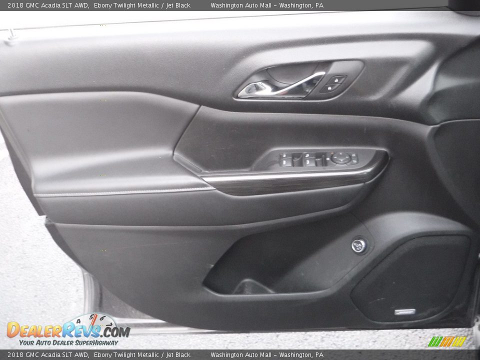 2018 GMC Acadia SLT AWD Ebony Twilight Metallic / Jet Black Photo #15