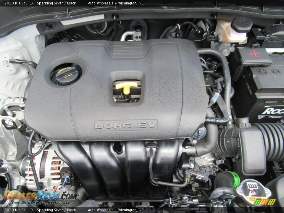 2020 Kia Soul LX Sparkling Silver / Black Photo #6