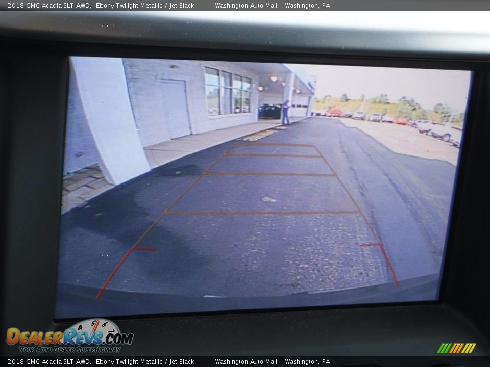 2018 GMC Acadia SLT AWD Ebony Twilight Metallic / Jet Black Photo #21