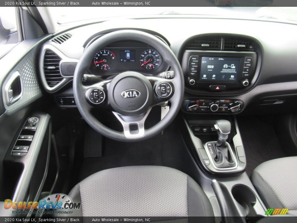 2020 Kia Soul LX Sparkling Silver / Black Photo #15