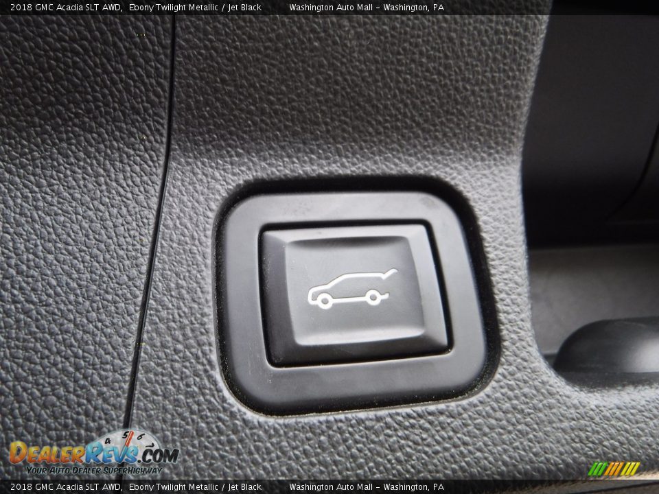 2018 GMC Acadia SLT AWD Ebony Twilight Metallic / Jet Black Photo #30
