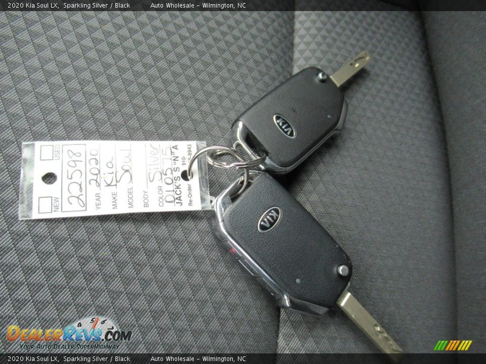 2020 Kia Soul LX Sparkling Silver / Black Photo #20
