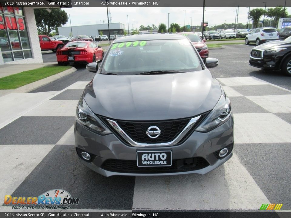 2019 Nissan Sentra SR Gun Metallic / Charcoal Photo #2