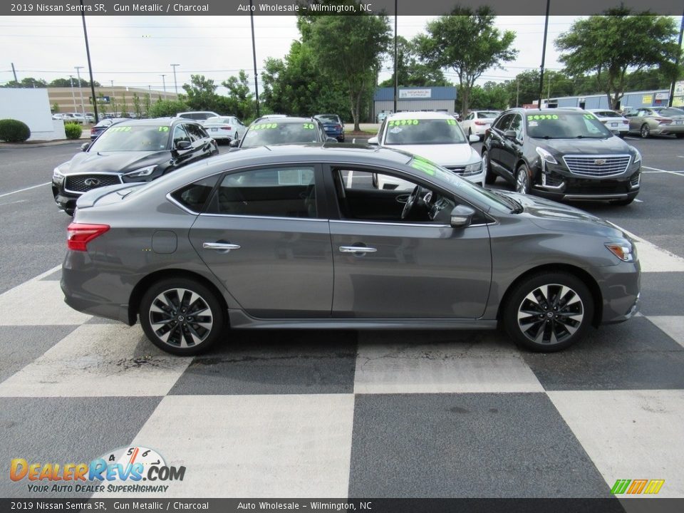 2019 Nissan Sentra SR Gun Metallic / Charcoal Photo #3