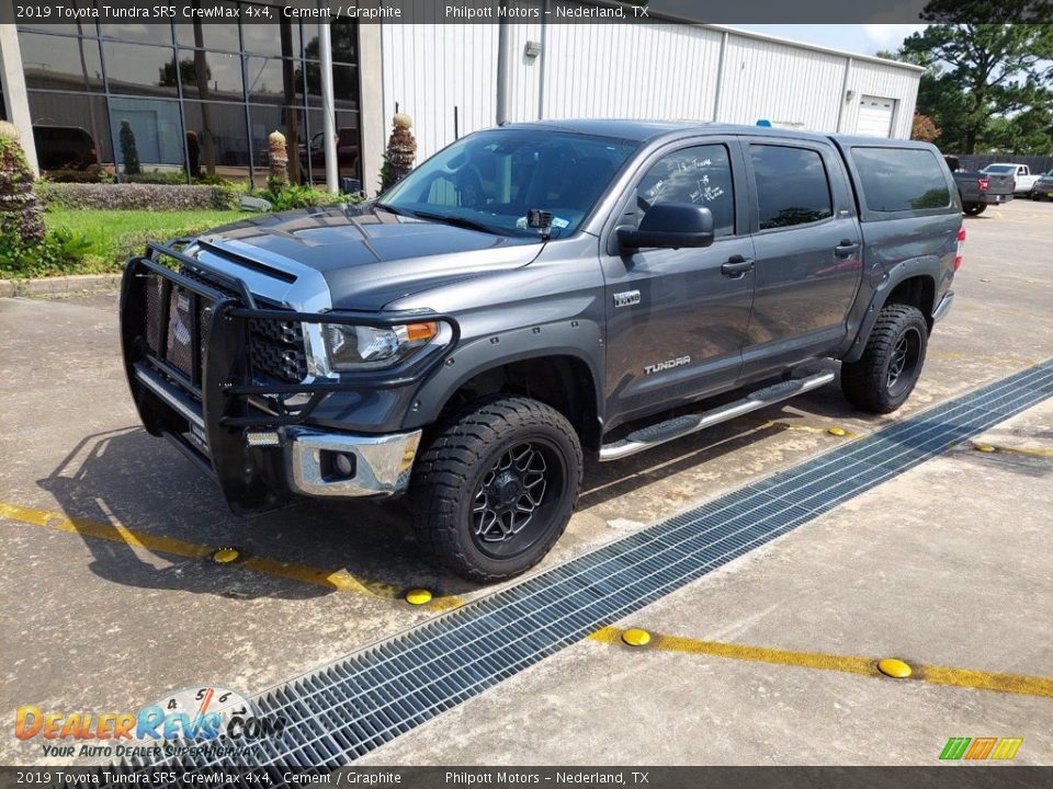 2019 Toyota Tundra SR5 CrewMax 4x4 Cement / Graphite Photo #3