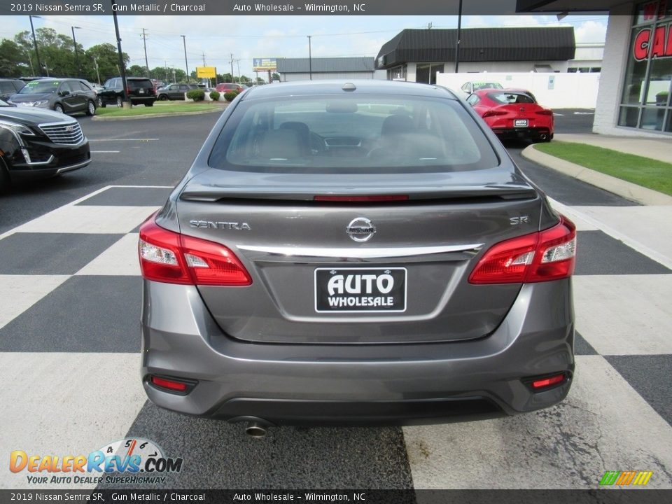 2019 Nissan Sentra SR Gun Metallic / Charcoal Photo #4