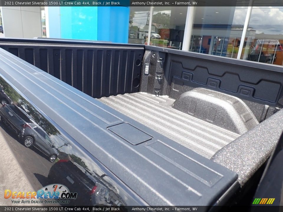 2021 Chevrolet Silverado 1500 LT Crew Cab 4x4 Black / Jet Black Photo #12