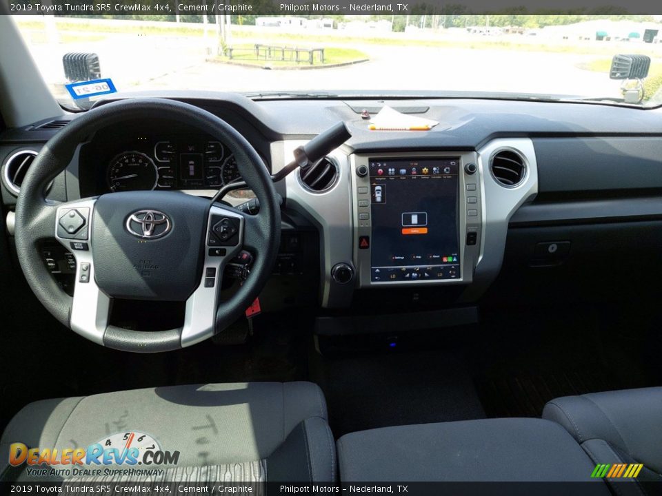 2019 Toyota Tundra SR5 CrewMax 4x4 Cement / Graphite Photo #11