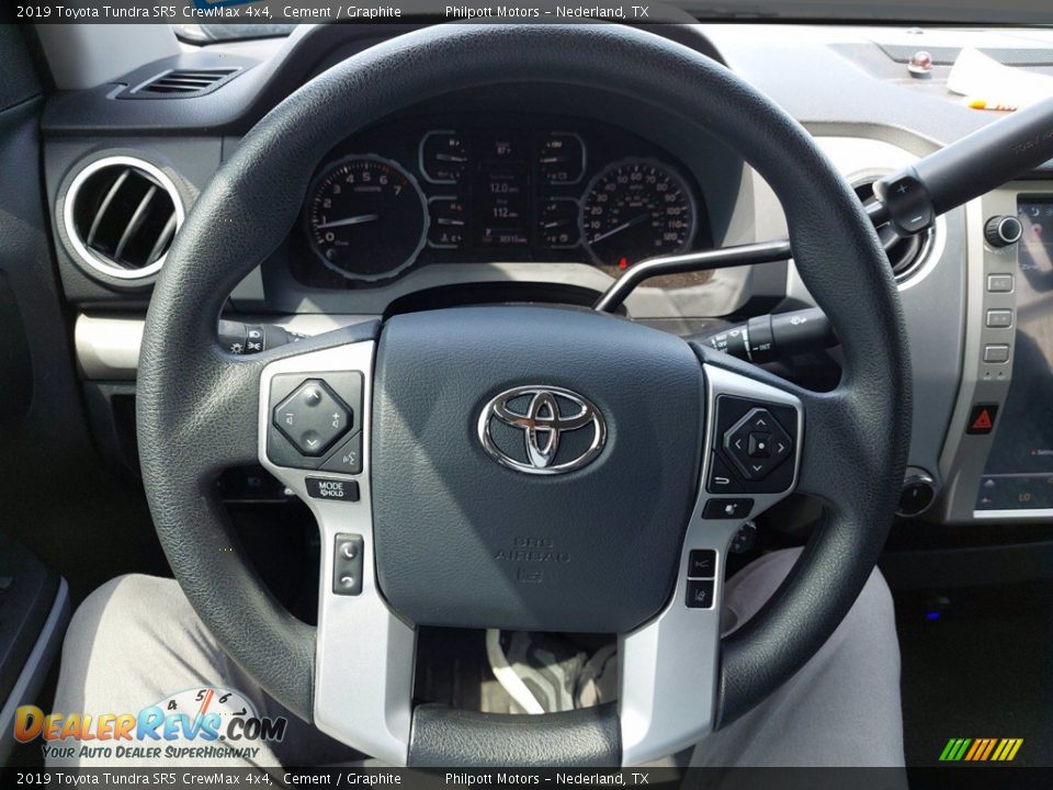 2019 Toyota Tundra SR5 CrewMax 4x4 Cement / Graphite Photo #15