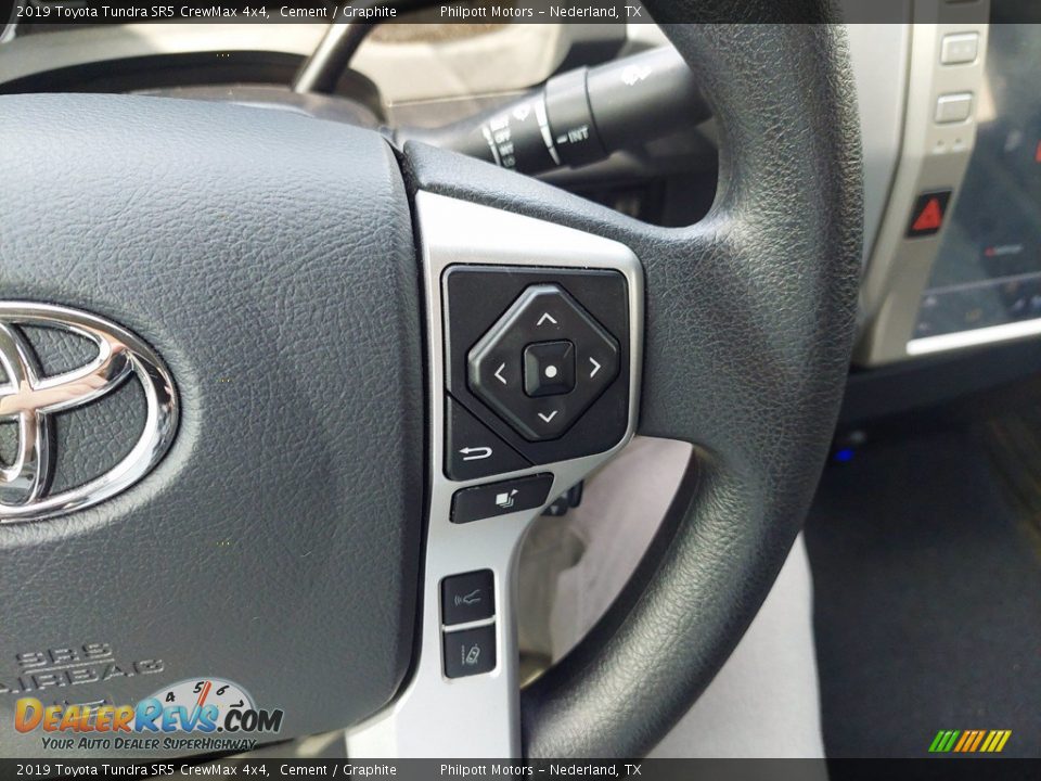 2019 Toyota Tundra SR5 CrewMax 4x4 Cement / Graphite Photo #17