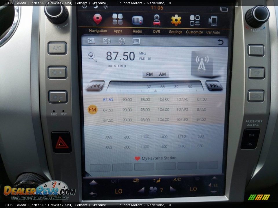 2019 Toyota Tundra SR5 CrewMax 4x4 Cement / Graphite Photo #19