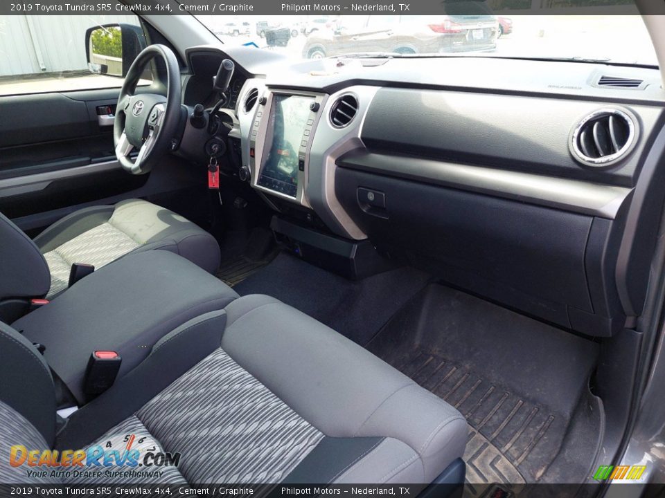 2019 Toyota Tundra SR5 CrewMax 4x4 Cement / Graphite Photo #27