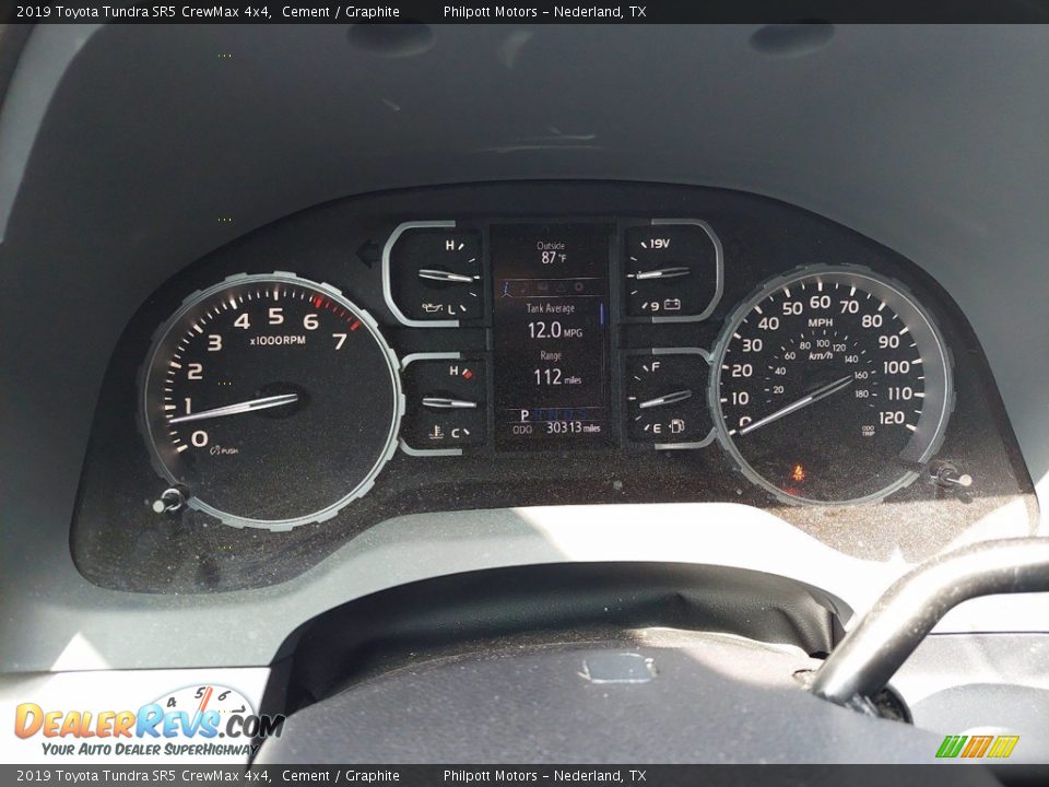 2019 Toyota Tundra SR5 CrewMax 4x4 Cement / Graphite Photo #29