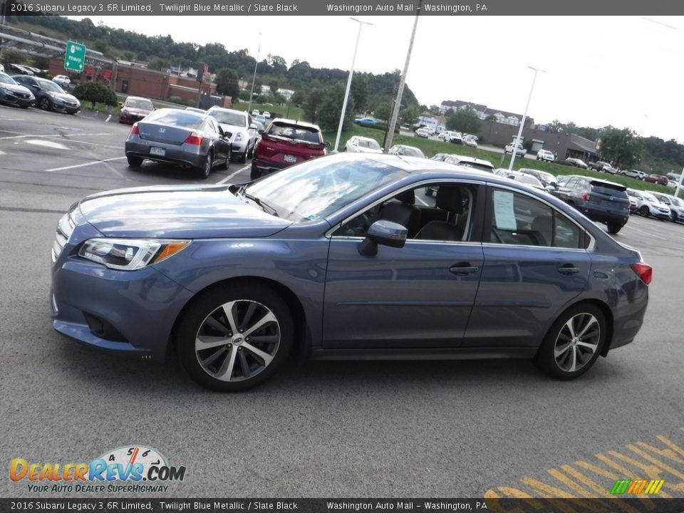 2016 Subaru Legacy 3.6R Limited Twilight Blue Metallic / Slate Black Photo #9