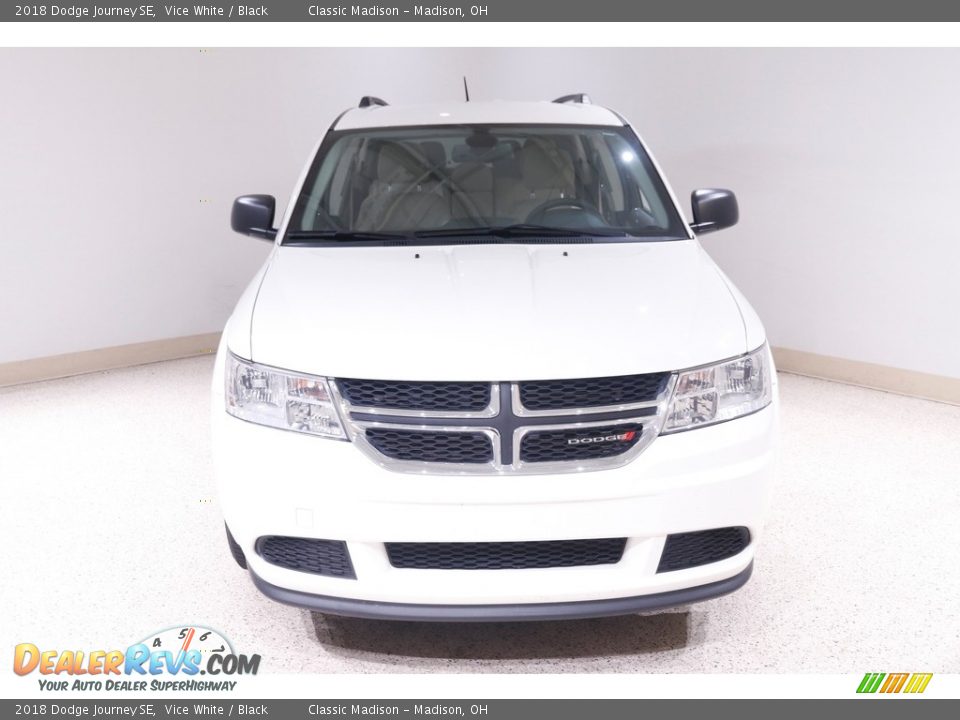 2018 Dodge Journey SE Vice White / Black Photo #2