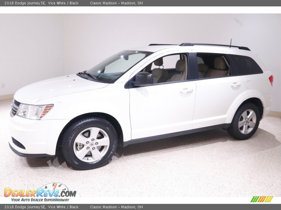 2018 Dodge Journey SE Vice White / Black Photo #3
