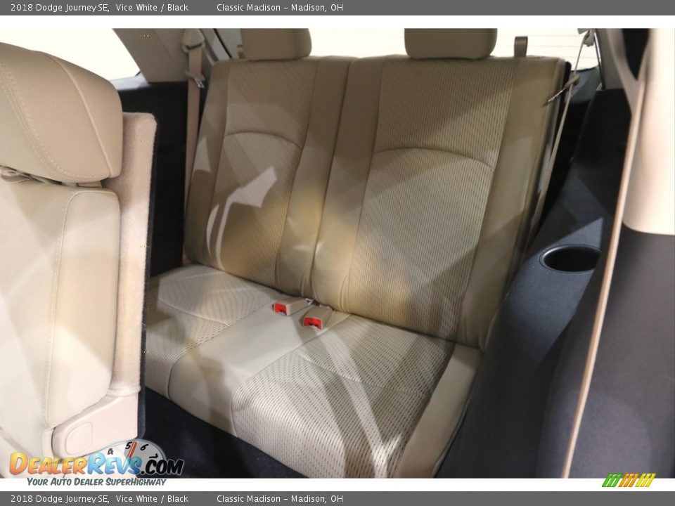 2018 Dodge Journey SE Vice White / Black Photo #15