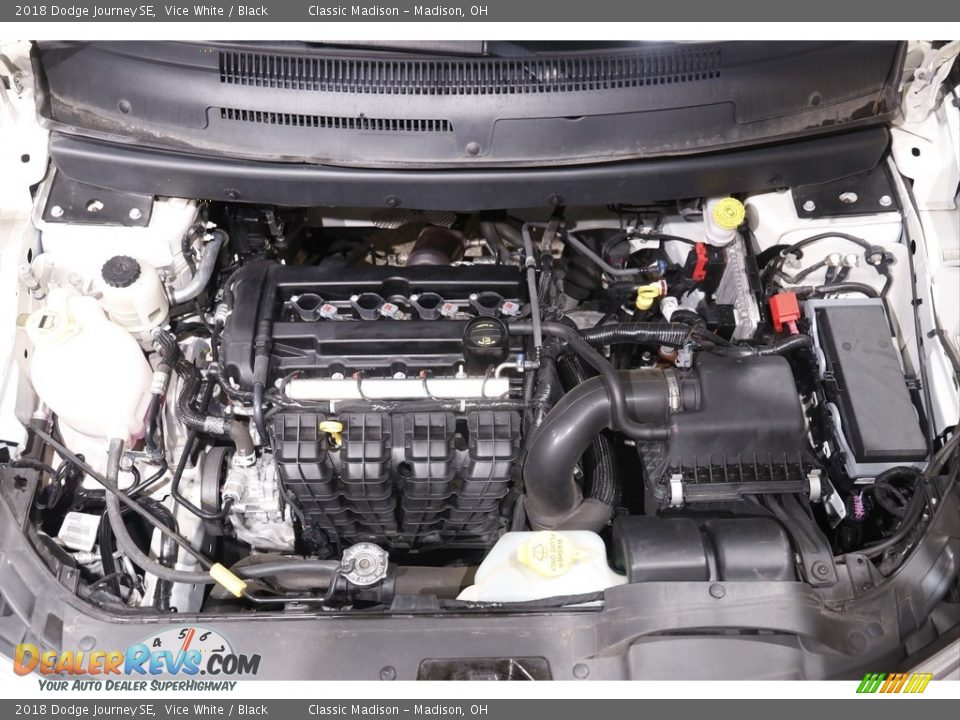 2018 Dodge Journey SE Vice White / Black Photo #17