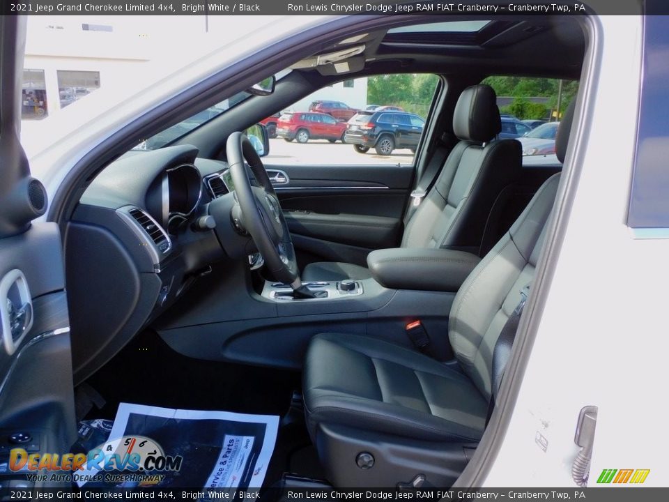 2021 Jeep Grand Cherokee Limited 4x4 Bright White / Black Photo #11