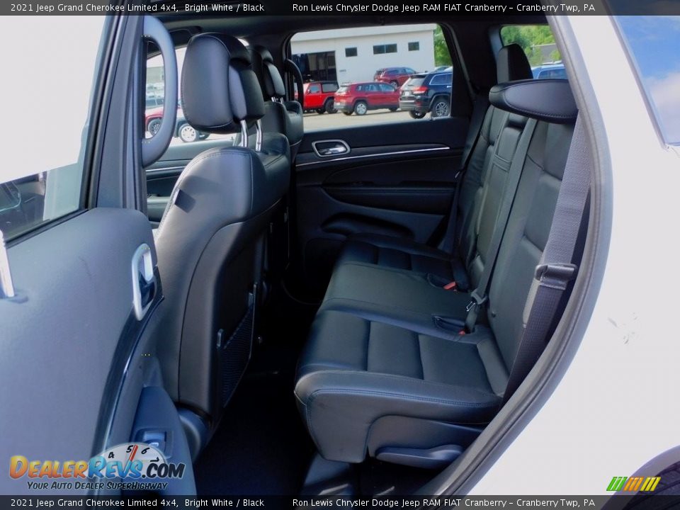 2021 Jeep Grand Cherokee Limited 4x4 Bright White / Black Photo #12