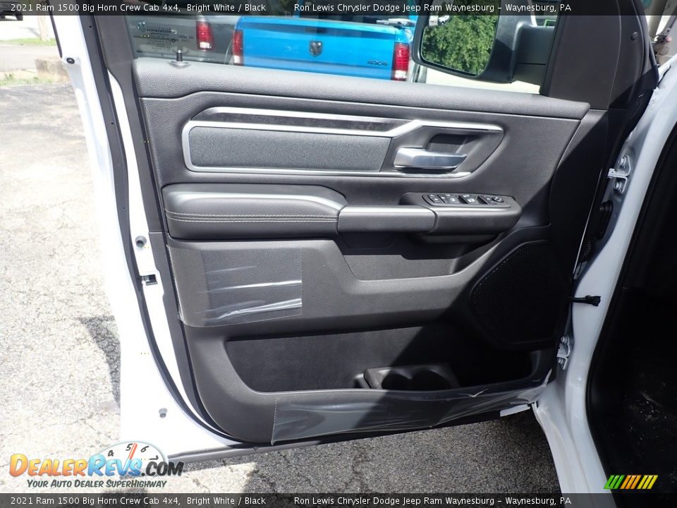 2021 Ram 1500 Big Horn Crew Cab 4x4 Bright White / Black Photo #15