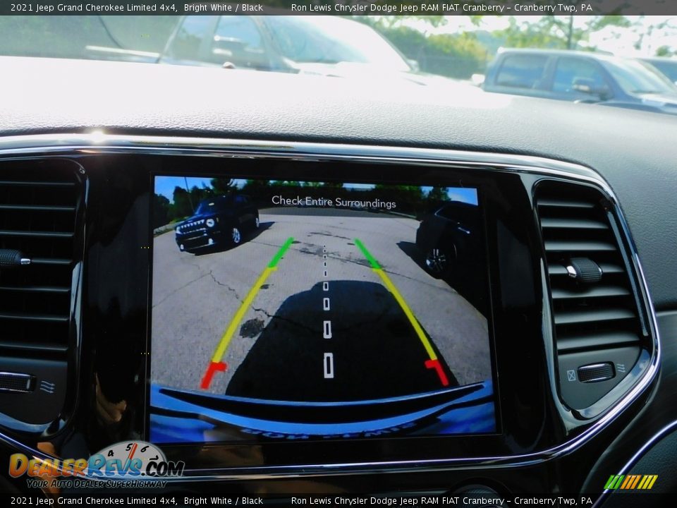 2021 Jeep Grand Cherokee Limited 4x4 Bright White / Black Photo #18