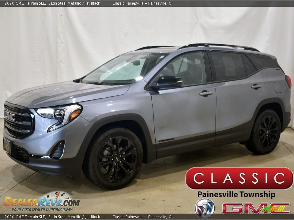 2020 GMC Terrain SLE Satin Steel Metallic / Jet Black Photo #1