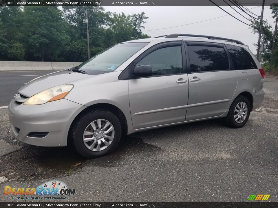 2006 Toyota Sienna LE Silver Shadow Pearl / Stone Gray Photo #8