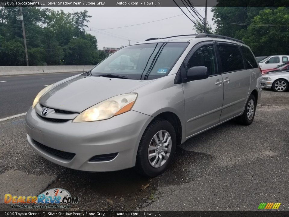 2006 Toyota Sienna LE Silver Shadow Pearl / Stone Gray Photo #9