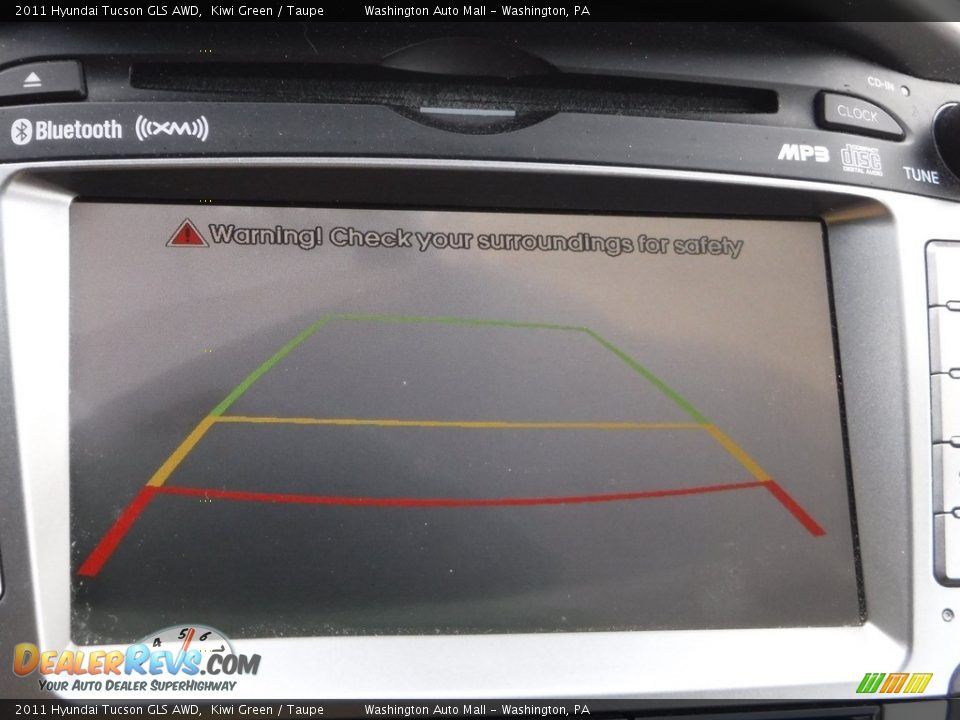 2011 Hyundai Tucson GLS AWD Kiwi Green / Taupe Photo #18