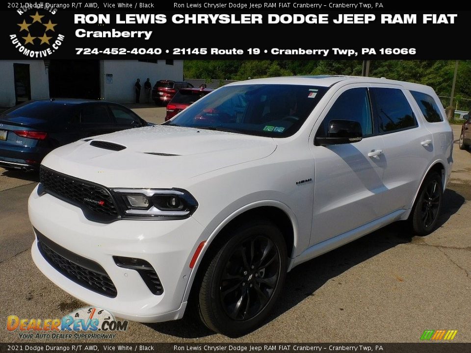 2021 Dodge Durango R/T AWD Vice White / Black Photo #1