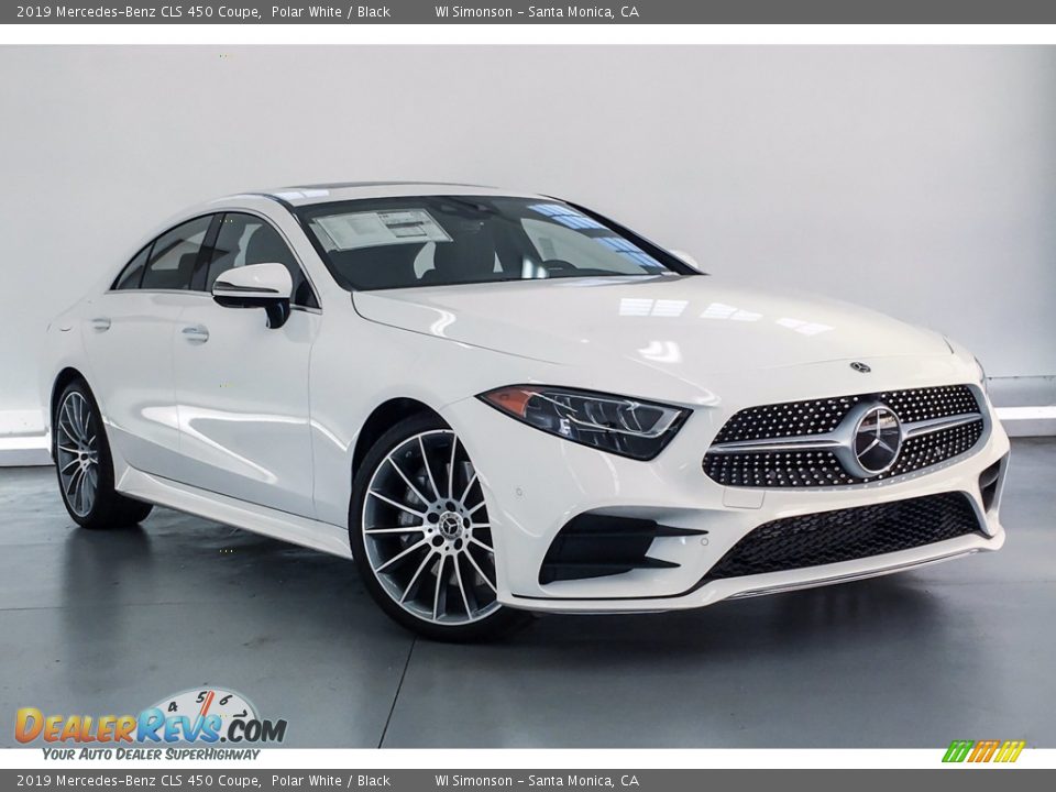 2019 Mercedes-Benz CLS 450 Coupe Polar White / Black Photo #12