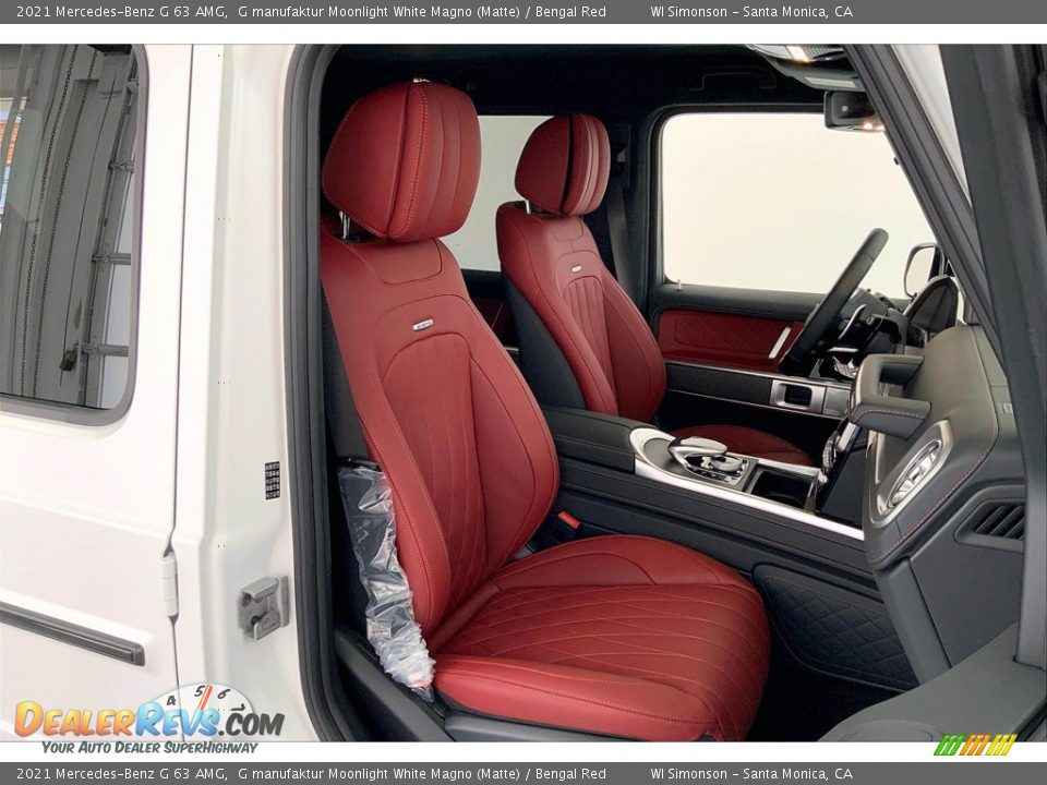 Bengal Red Interior - 2021 Mercedes-Benz G 63 AMG Photo #5