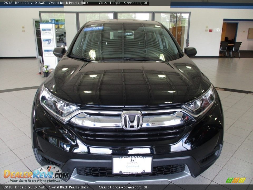 2018 Honda CR-V LX AWD Crystal Black Pearl / Black Photo #2