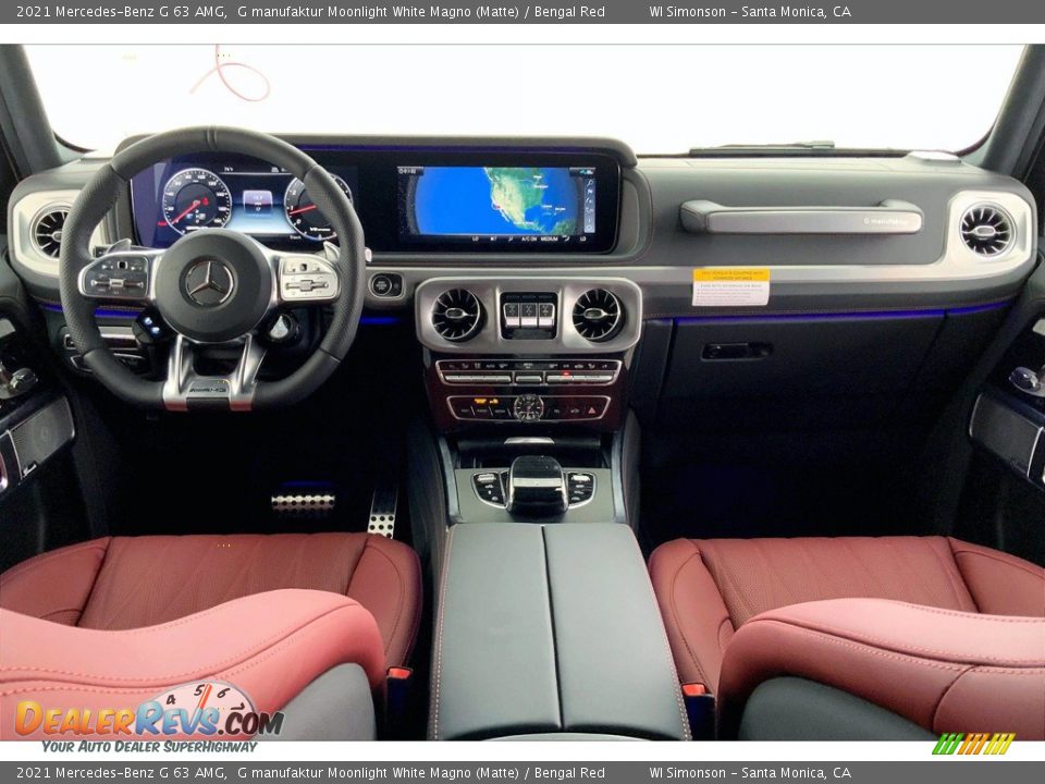 Dashboard of 2021 Mercedes-Benz G 63 AMG Photo #6