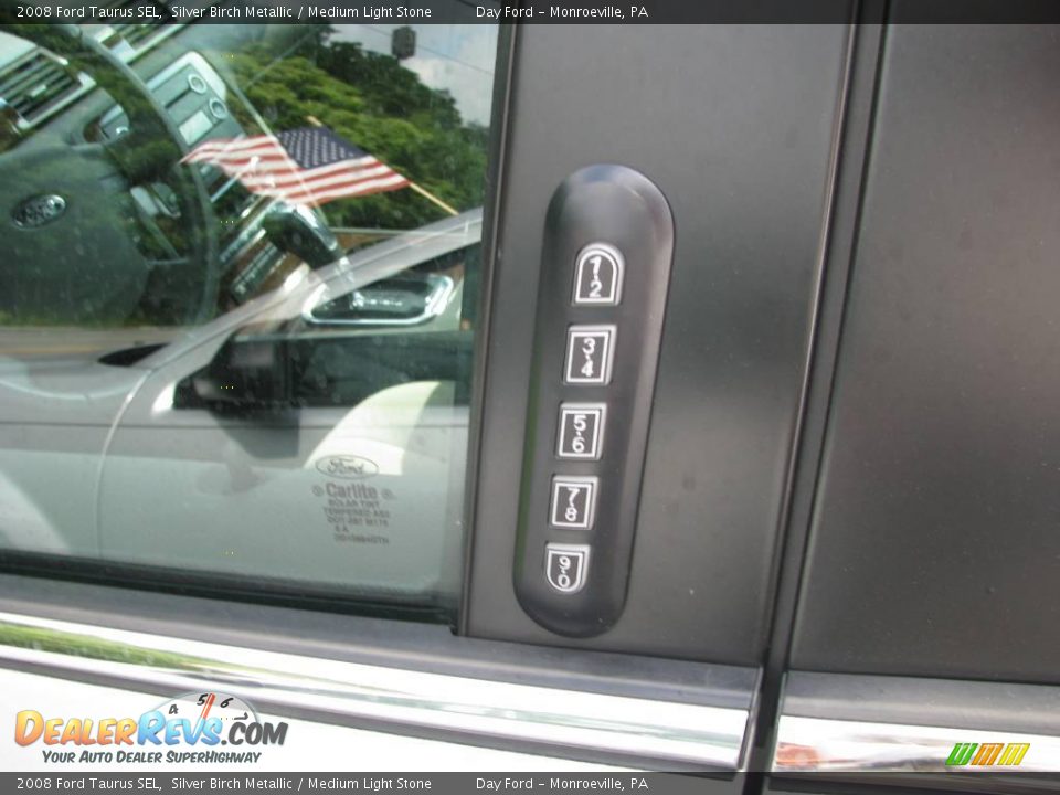 2008 Ford Taurus SEL Silver Birch Metallic / Medium Light Stone Photo #5