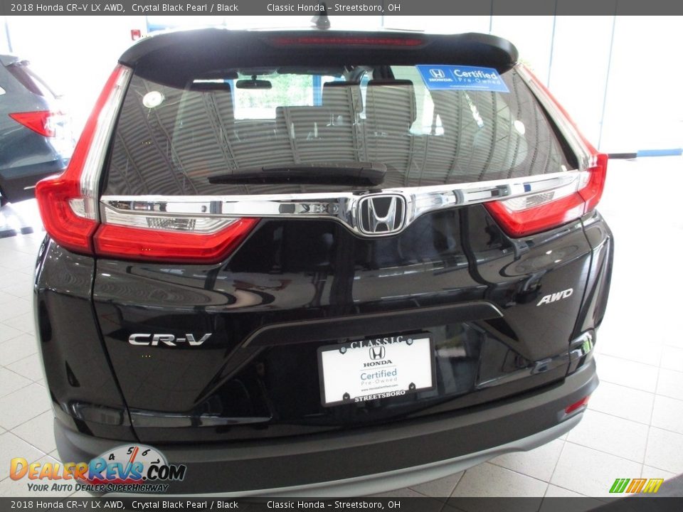 2018 Honda CR-V LX AWD Crystal Black Pearl / Black Photo #8