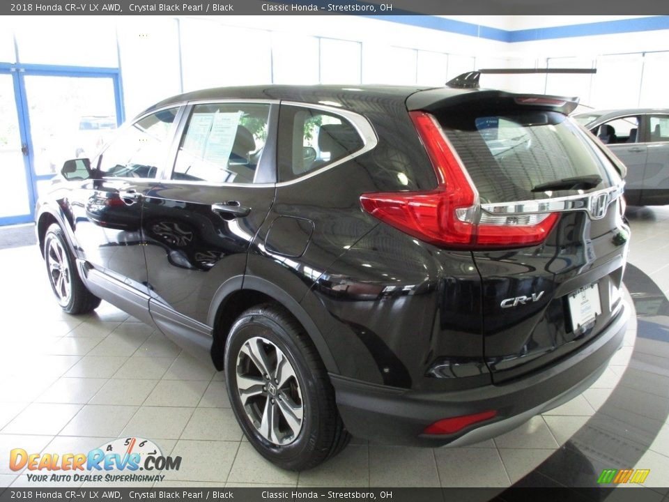 2018 Honda CR-V LX AWD Crystal Black Pearl / Black Photo #9