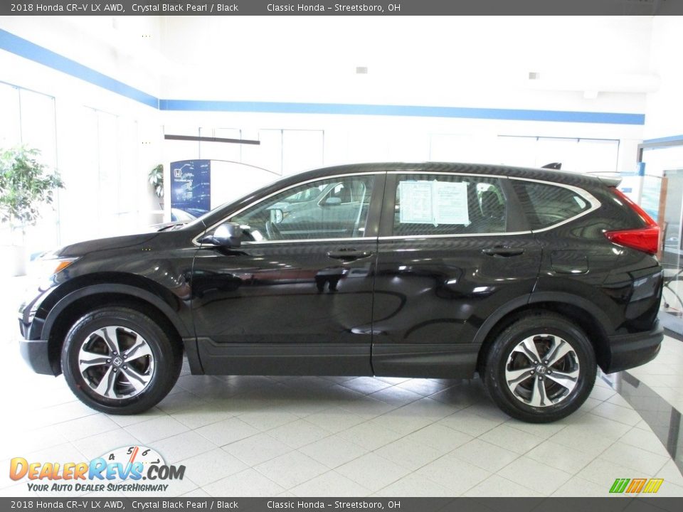 2018 Honda CR-V LX AWD Crystal Black Pearl / Black Photo #10