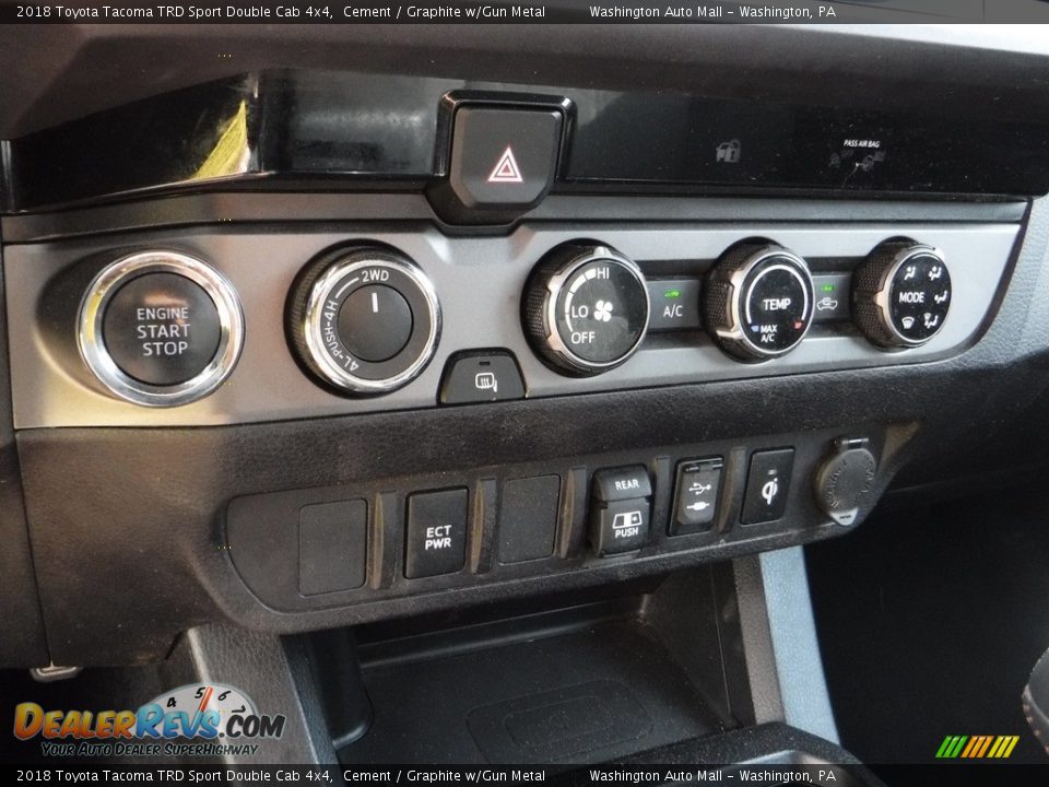 2018 Toyota Tacoma TRD Sport Double Cab 4x4 Cement / Graphite w/Gun Metal Photo #7