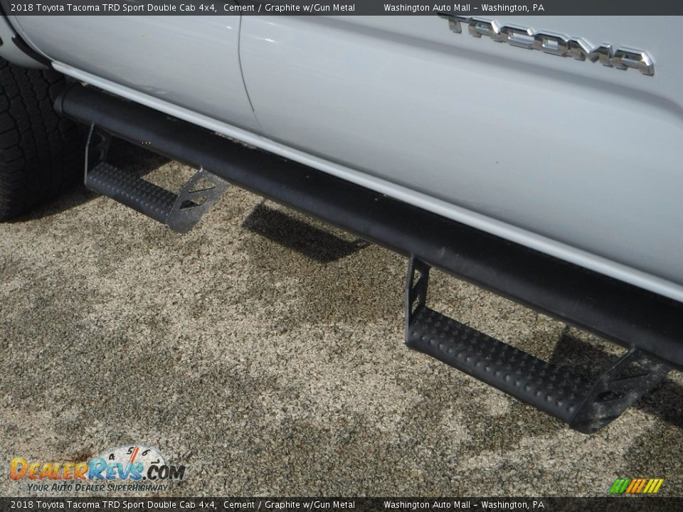 2018 Toyota Tacoma TRD Sport Double Cab 4x4 Cement / Graphite w/Gun Metal Photo #10