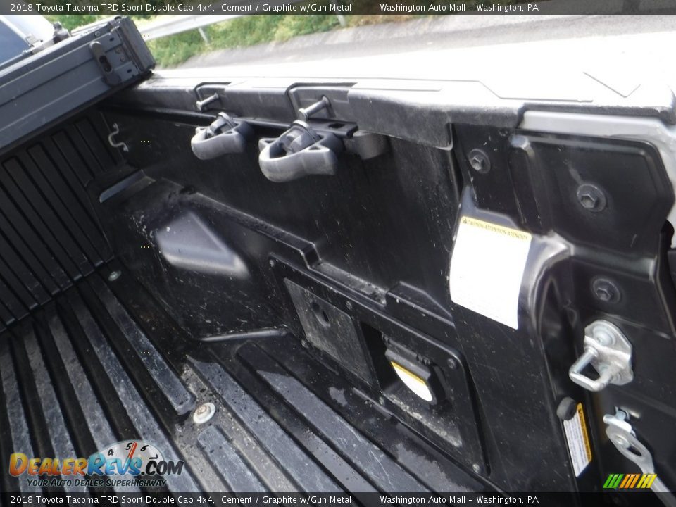 2018 Toyota Tacoma TRD Sport Double Cab 4x4 Cement / Graphite w/Gun Metal Photo #19